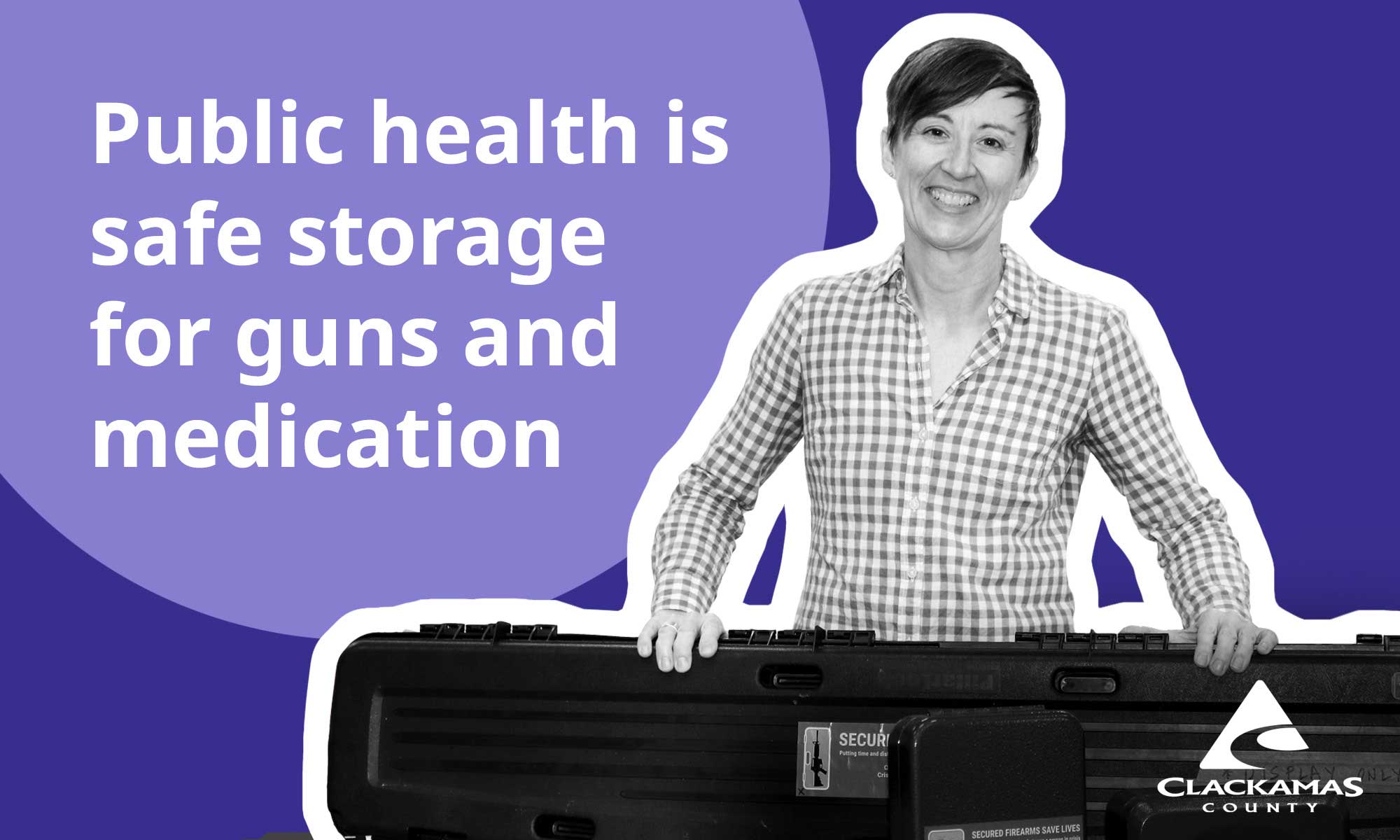 Public health is safe storage for guns and medication