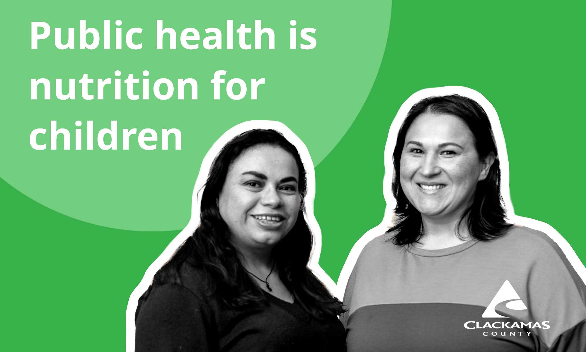 Public health is nutrition for children