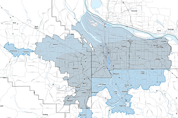 Urban Growth Map - Metro Bond