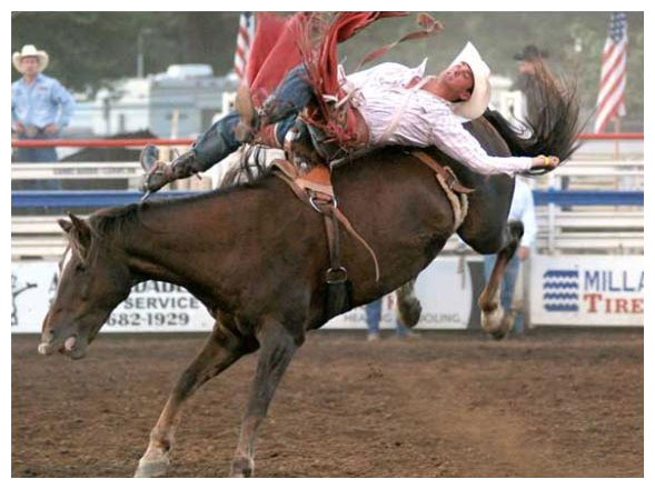 Bareback riding