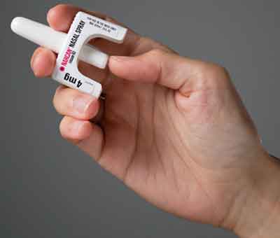Narcan inhaler
