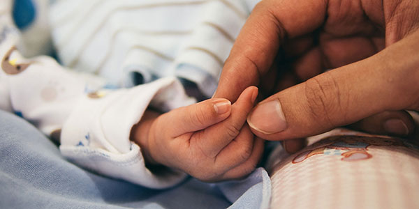 baby hand