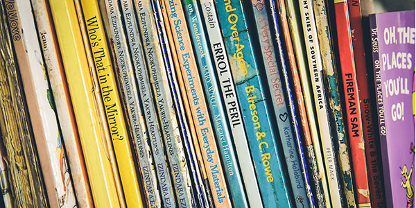 Books on Shelf