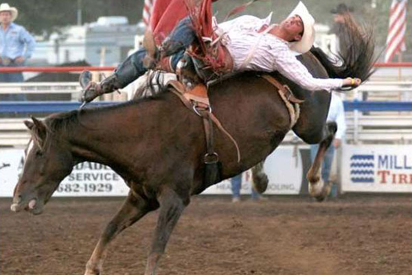 Rodeo events at the Clackamas Fair