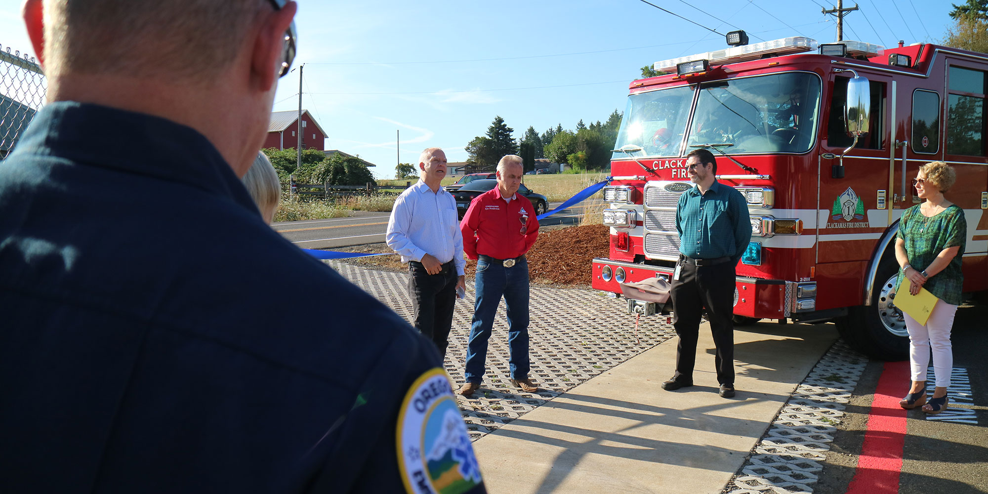 Stone Creek emergency access road opening