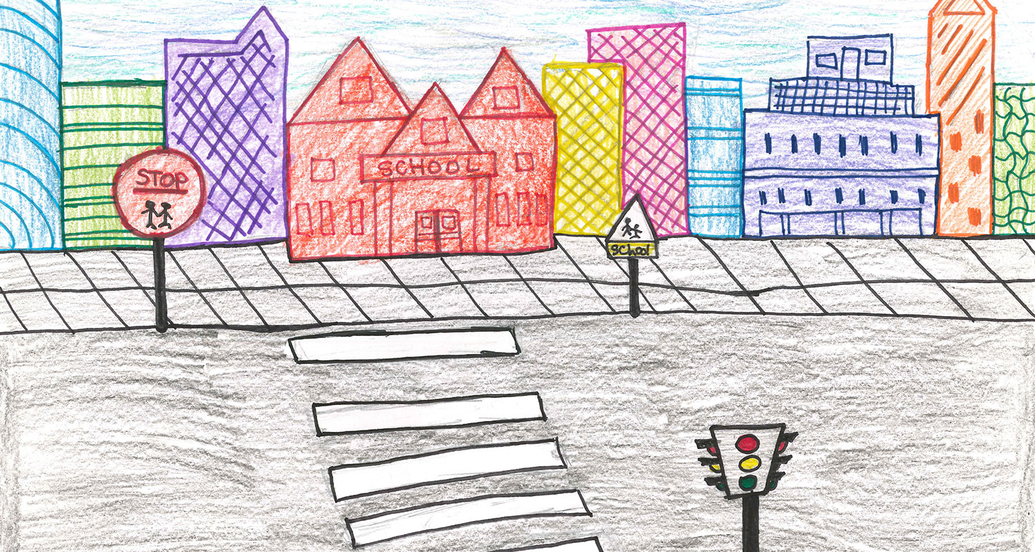 Kids art contest drawing