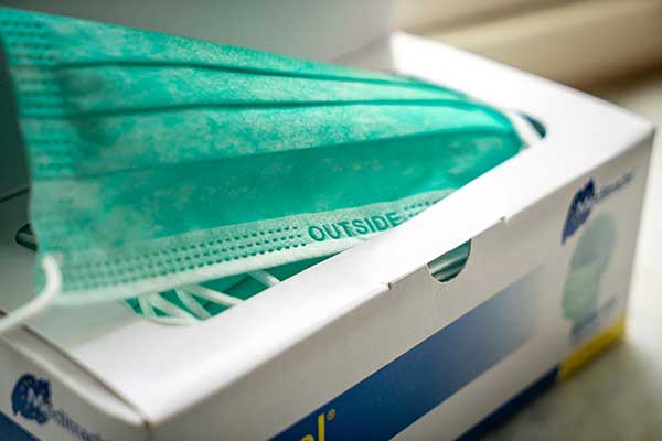 Box of procedure masks