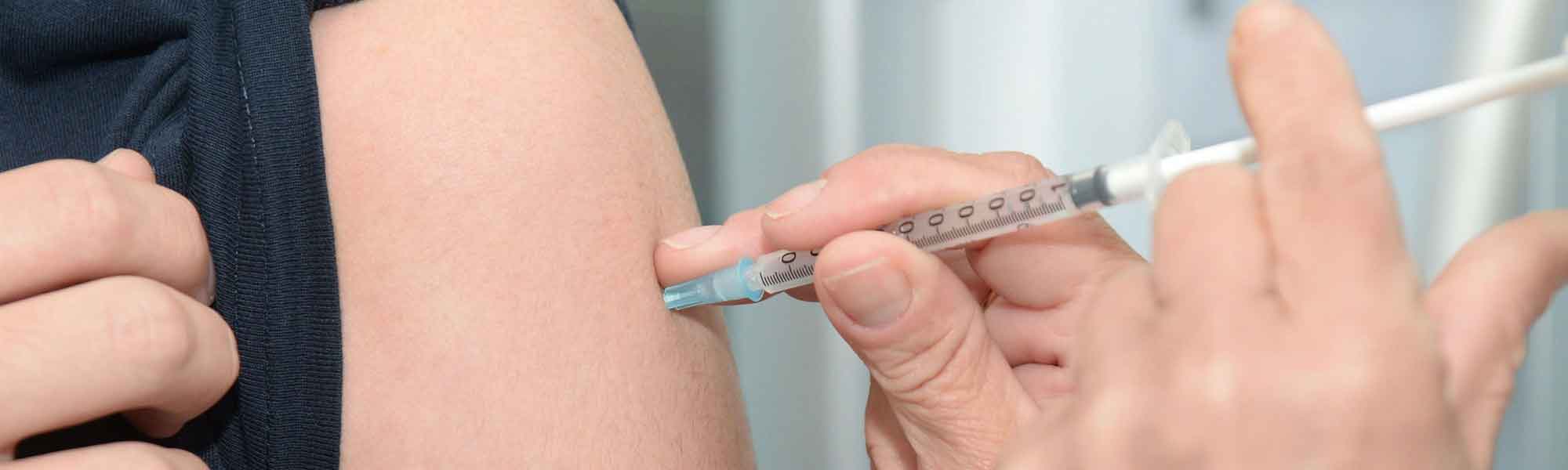 Getting vaccinated for the flu