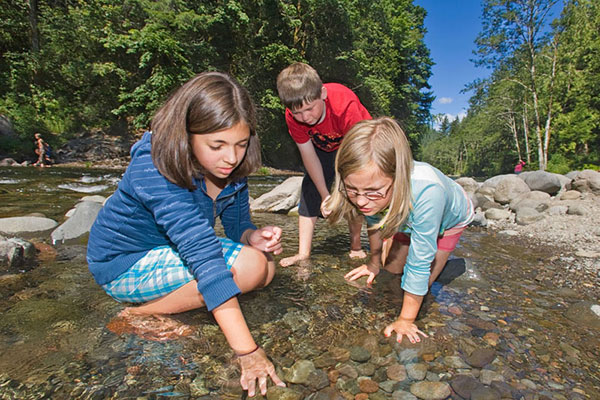 Kids in Stream