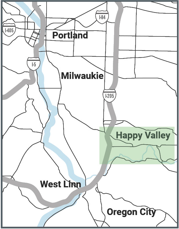 Sunrise Area Map