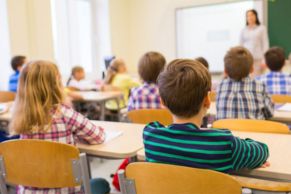 Students in school