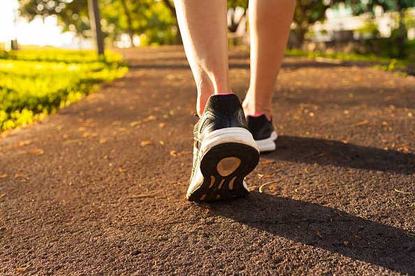 walking shoes