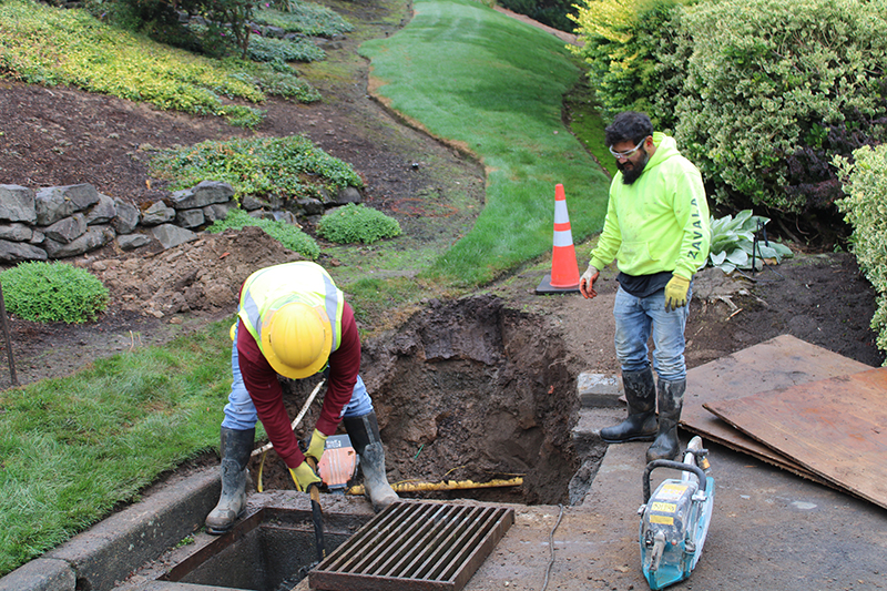 wes stormdrain project