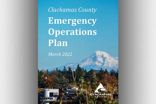 Cover of the Emergency Operation Plan