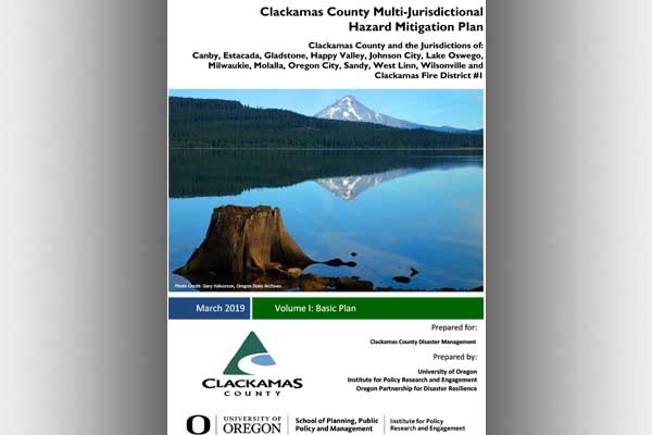 Cover of Natural Hazard Mitigation Plan