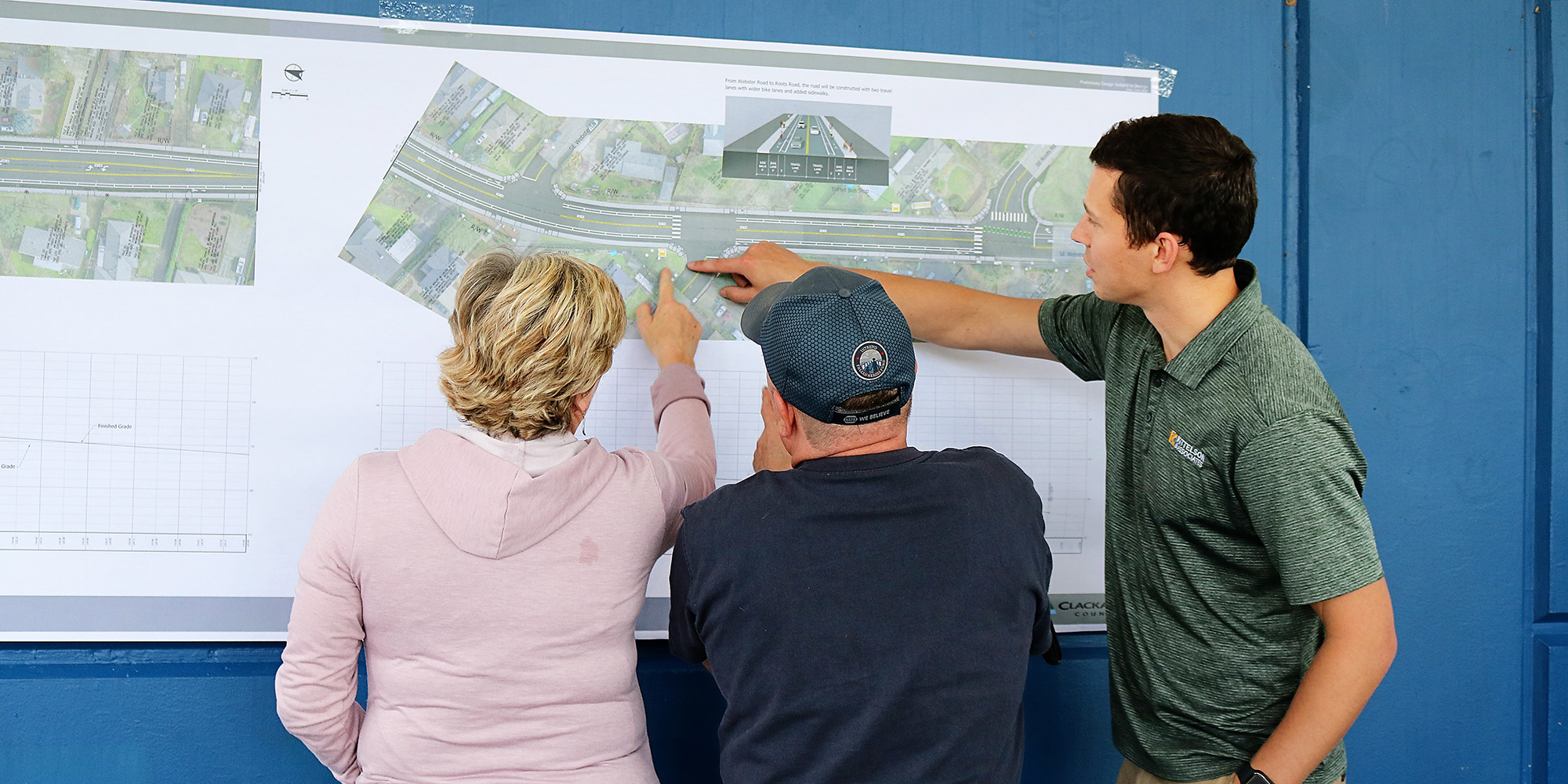 Neighbors near Bilquist Elementary gather to talk about sidewalks