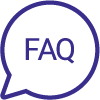 FAQ word bubble