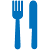 Fork and knife