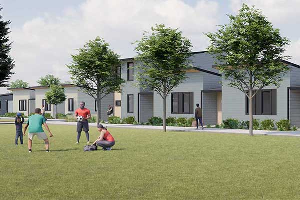 Artist's rendering of Clackamas Heights