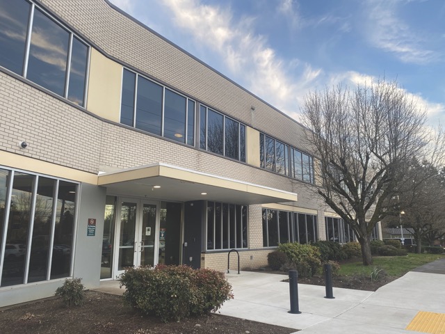 Front of Lake Road Helath Center