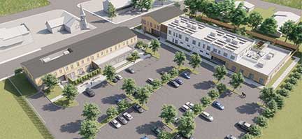 Drawing of the proposed Recovery Campus