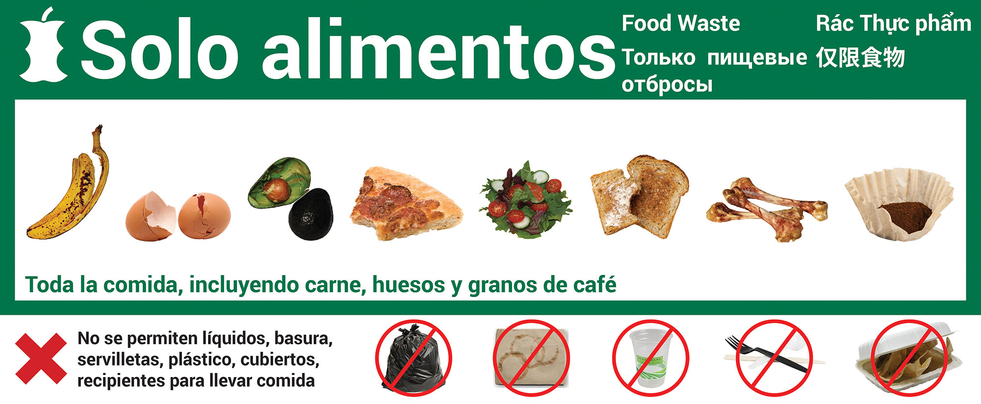 Food waste poster
