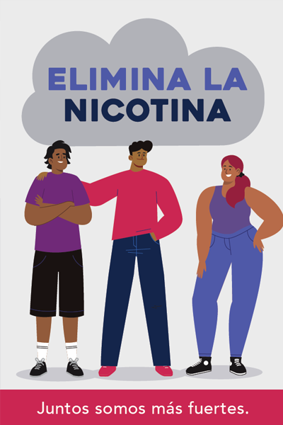 Front of Spanish palm card