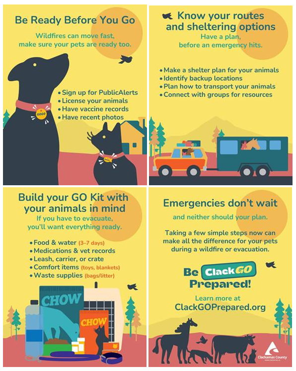ClackGo Prepared social media posts