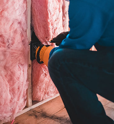 Installing insulation