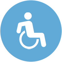 Person in a wheelchair