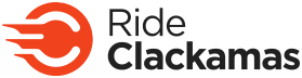 Ride Clackamas logo