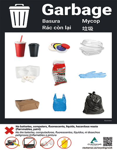 garbage poster