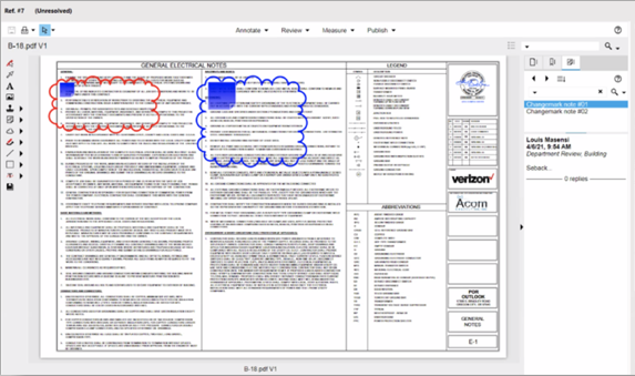 Changemark notices