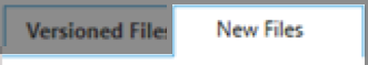 New Files tab