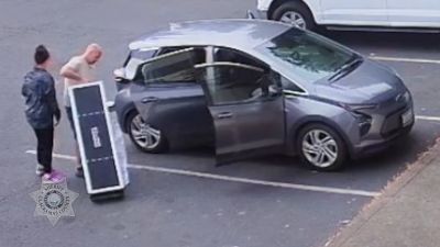 Surveillance video of suspects