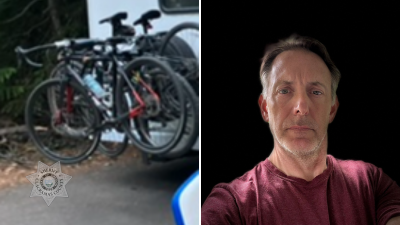 Missing biker Ralph Sawyer and bike