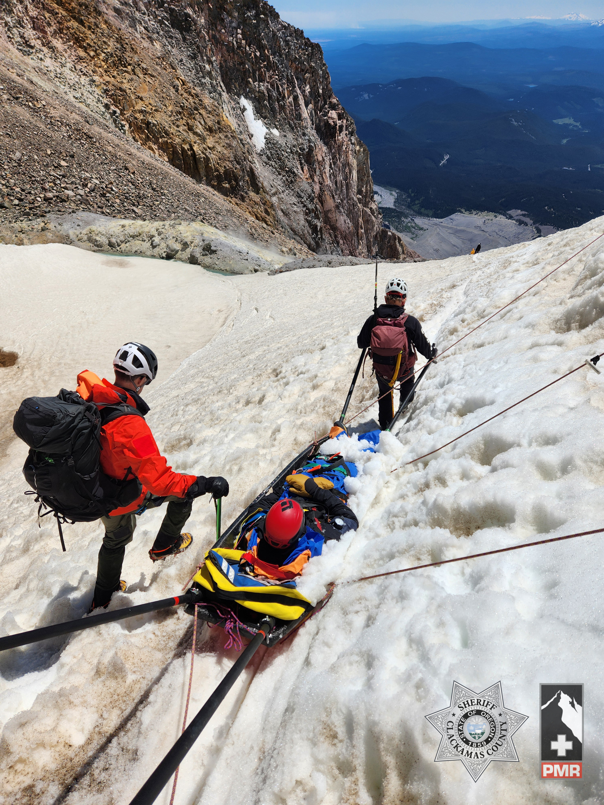 Sheriff's Office leads mission to rescue climber injured near Mt. Hood summit