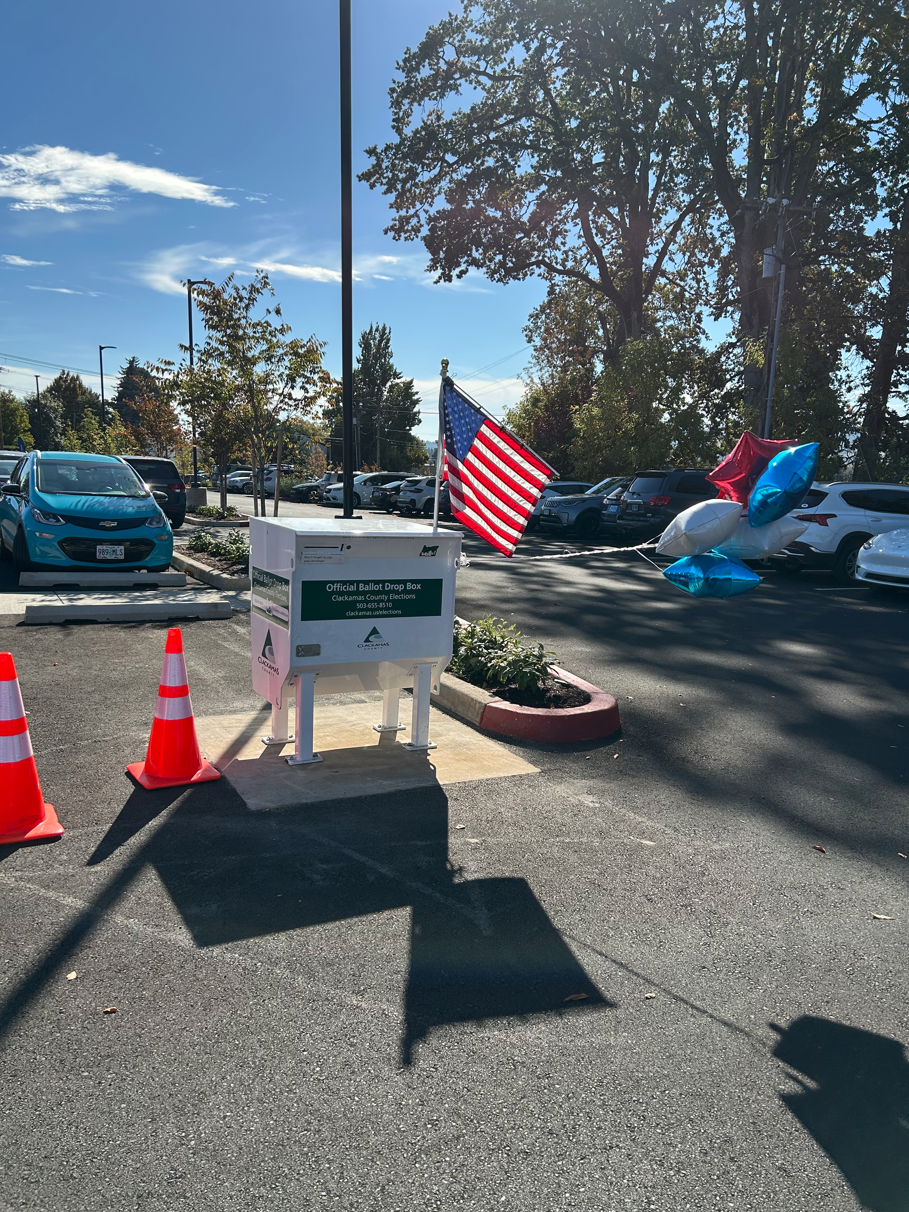 Official Ballot Drop Site at the Oak Lodge Library