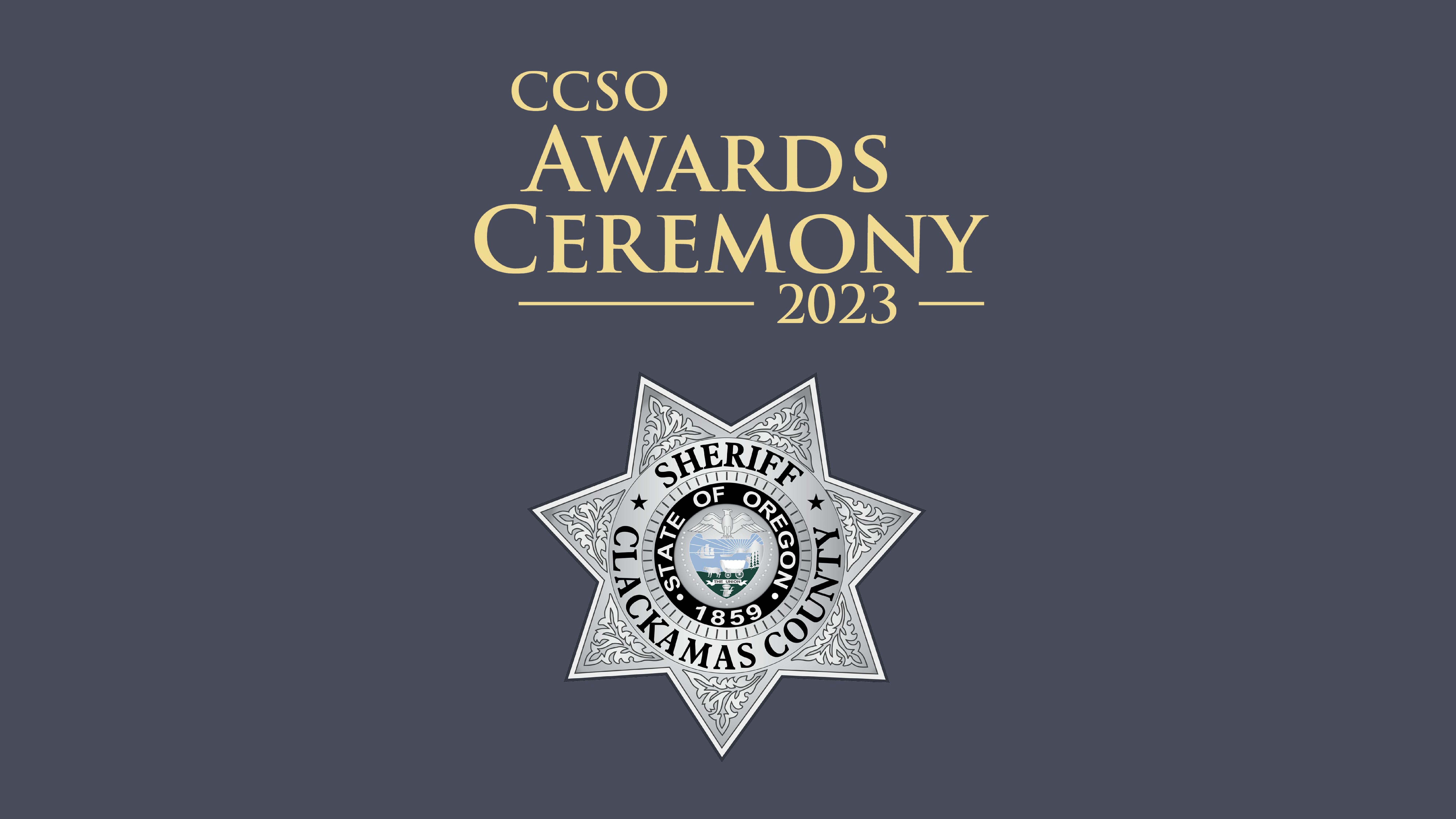 2023 CCSO Awards Ceremony