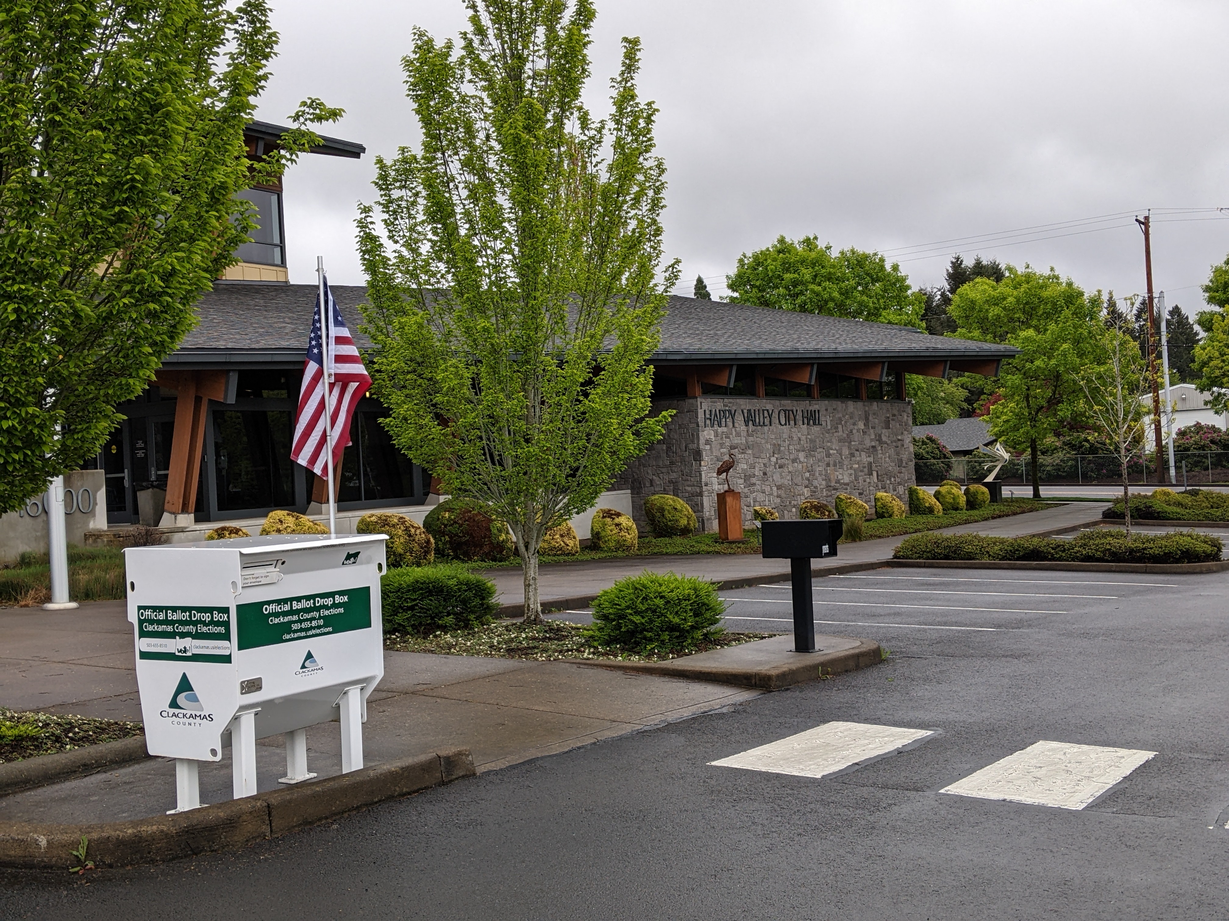Happy Valley City Hall Official Ballot Drop Site