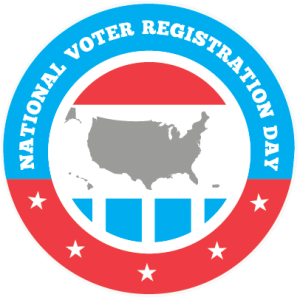 National Voter Registration Day logo
