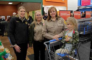 Posse members involved with the community