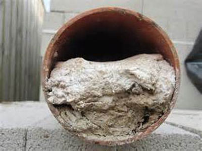 sewer blockage