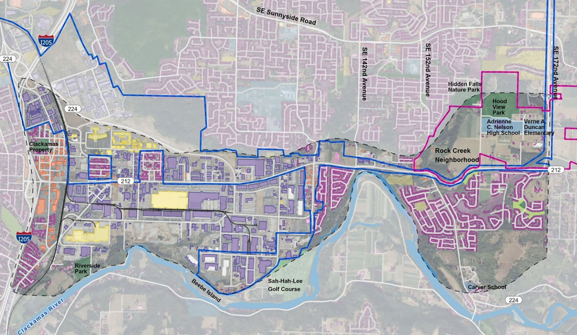 Sunrise Corridor Community Visioning Concept Clackamas County