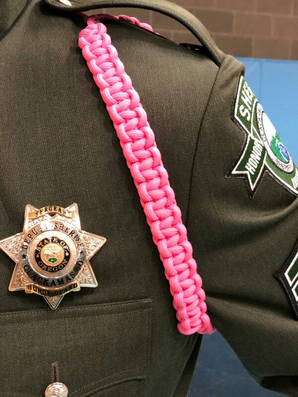 Sheriff's Office joins #PinkPatchProject as part of Breast Cancer