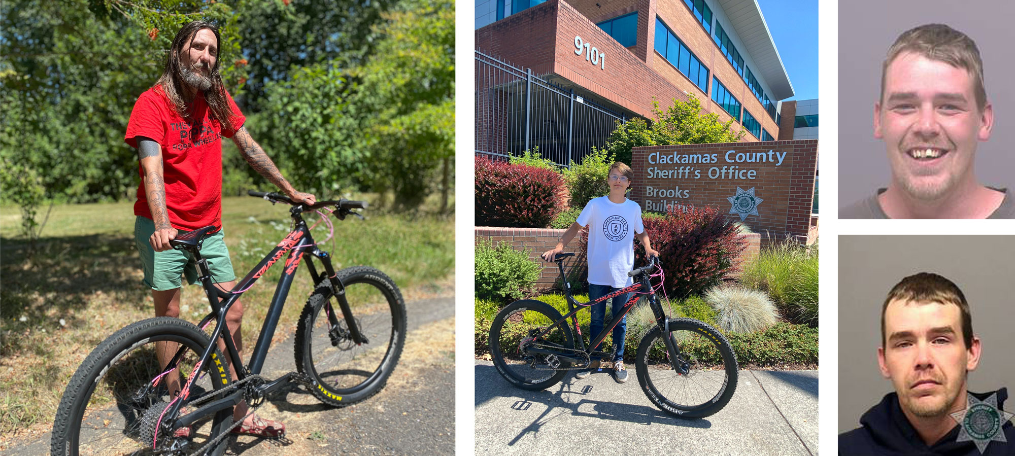 Stolen bike returned