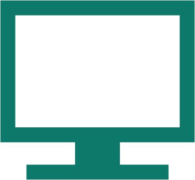 icon of a computer monitor