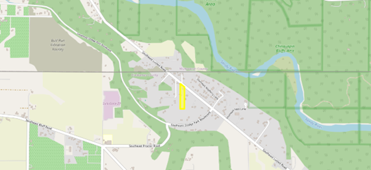 Aerial location map