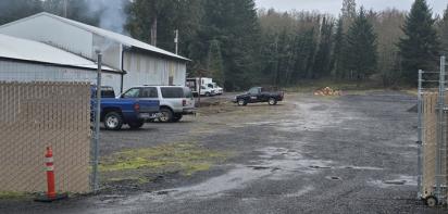Vehicles on property