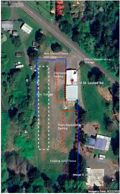 Proposed site plan